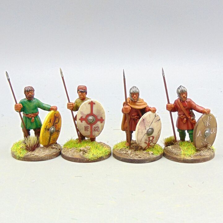 Grade D - Footsore Miniatures - Late Roman/Romano British - Unarmoured Infantry Grade D - Footsore Miniatures - Late Roman/Romano British - Unarmoured Infantry