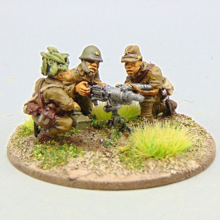 Grade D - TAG - WW2 Burma & Pacific - Japanese Army MG Team, Deployed