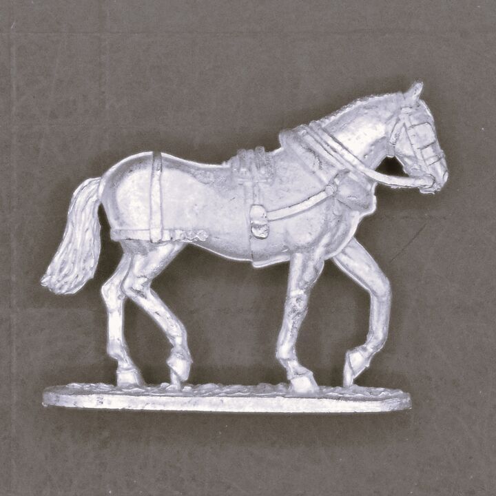 Minden Miniatures, Mid C18th - Unridden Draught or Limber Horse