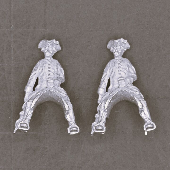 Minden Miniatures, Mid C18th - Prussian Draught or Limber Horse Riders