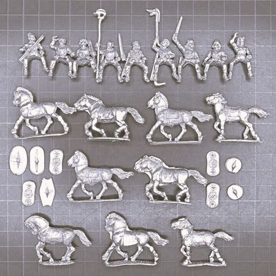 Wargames Foundry, Celtic: Cavalry Unit