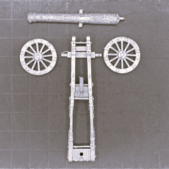 Minden Miniatures, Mid C18th - French 12lb Valliere System Field Gun Minden Miniatures, Mid C18th - French 12lb Valliere System Field Gun