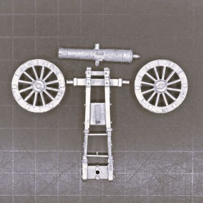 Minden Miniatures, Mid C18th - Prussian 12lb Field Gun Minden Miniatures, Mid C18th - Prussian 12lb Field Gun