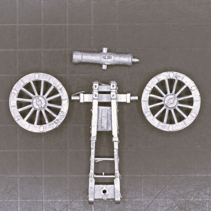 Minden Miniatures, Mid C18th - Prussian 10lb Howitzer Minden Miniatures, Mid C18th - Prussian 10lb Howitzer