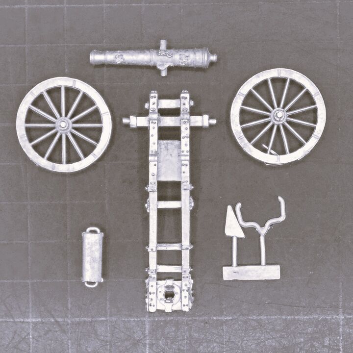 Minden Miniatures, Mid C18th - Austrian 12lb Field Gun