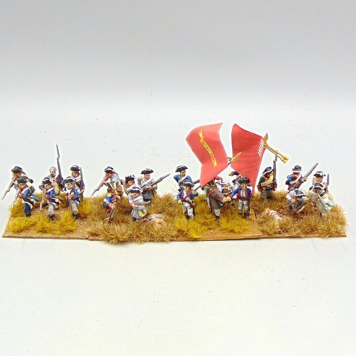 Grade D - Perry Miniatures- AWI - US Continental Infantry Unit Grade D - Perry Miniatures- AWI - US Continental Infantry Unit