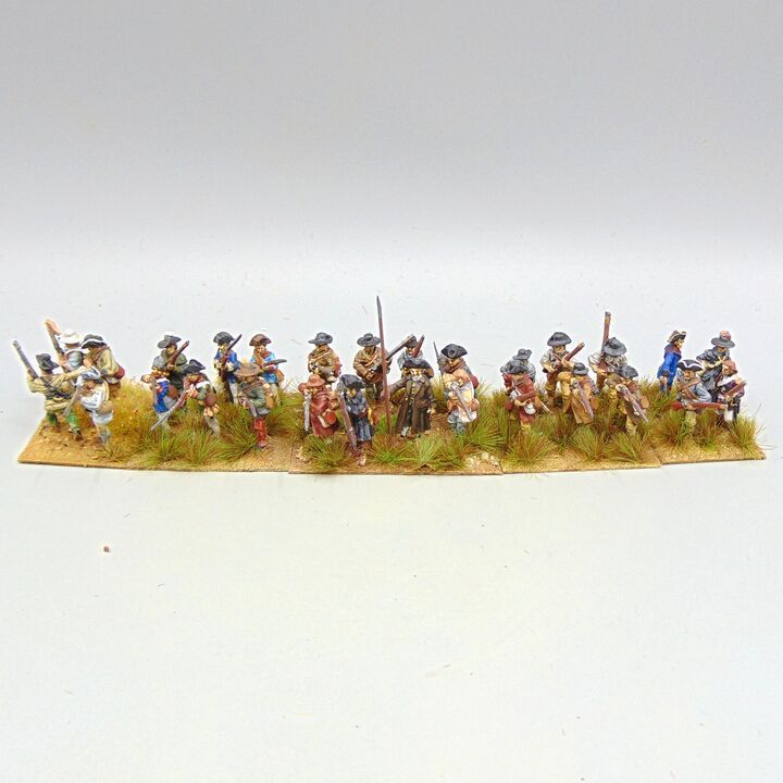 Grade D - Perry Miniatures- AWI - US Militia Infantry Unit Grade D - Perry Miniatures- AWI - US Militia Infantry Unit