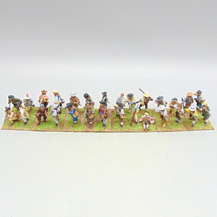 Grade D - Perry Miniatures- AWI - US Militia Infantry Grade D - Perry Miniatures- AWI - US Militia Infantry