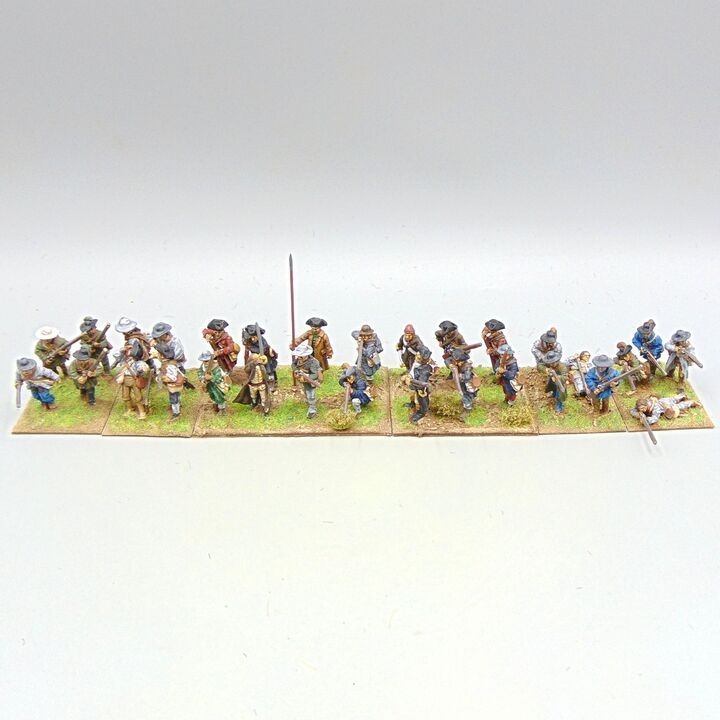 Grade D - Perry Miniatures- AWI - US Militia Infantry Unit Grade D - Perry Miniatures- AWI - US Militia Infantry Unit