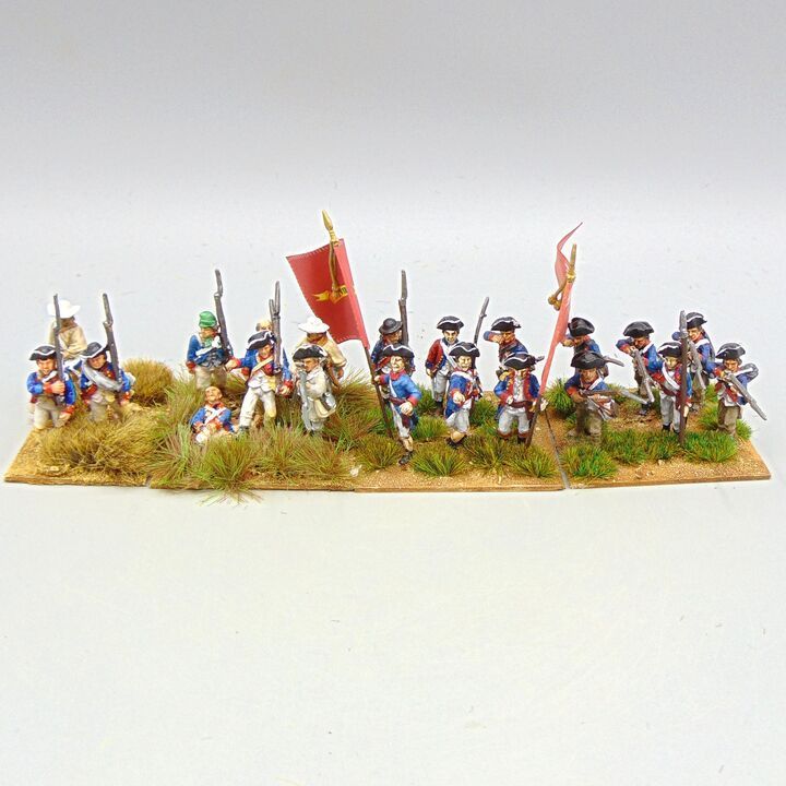 Grade D - Perry Miniatures- AWI - US Continental Infantry Unit Grade D - Perry Miniatures- AWI - US Continental Infantry Unit