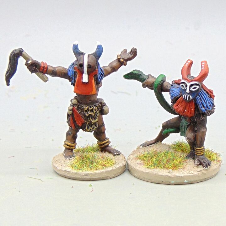 Grade C - Wargames Foundry - Colonial Africa - Tribal Witch Doctors Grade C - Wargames Foundry - Colonial Africa - Tribal Witch Doctors