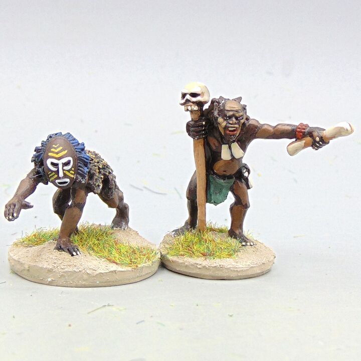 Grade C - Wargames Foundry - Colonial Africa - Tribal Witch Doctors Grade C - Wargames Foundry - Colonial Africa - Tribal Witch Doctors