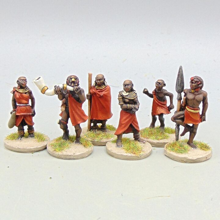 Grade B - Wargames Foundry - Colonial Africa - Masai Villagers Grade B - Wargames Foundry - Colonial Africa - Masai Villagers