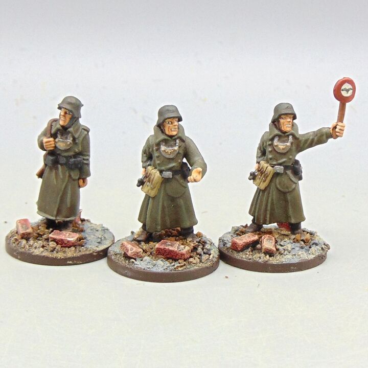 Grade B - Various Manufacturers - WW2, Battle for Berlin - German Feldgendarmes