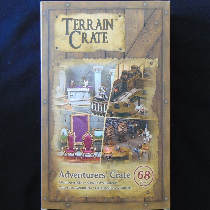Mantic Games, Terrain & Scenery: Adventurers' Crate Mantic Games, Terrain & Scenery: Adventurers' Crate