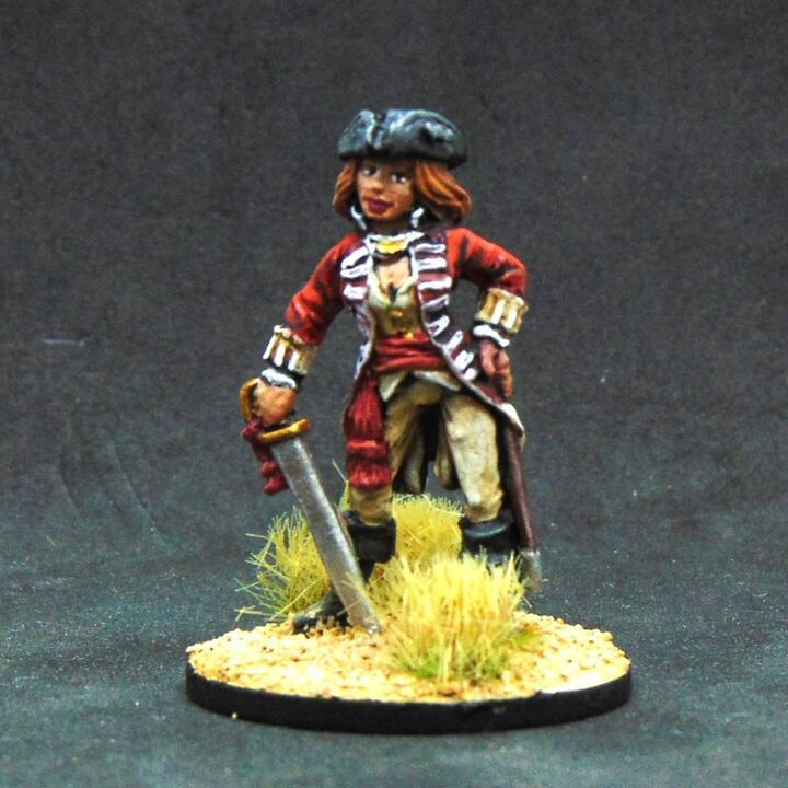 Captain Arabella Brazen - C18th Soldier Captain Arabella Brazen - C18th Soldier