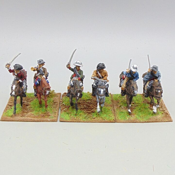 Grade D - Perry Miniatures - AWI - US Militia Cavalry Unit Grade D - Perry Miniatures - AWI - US Militia Cavalry Unit