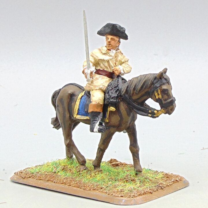 Grade D - Perry Miniatures - AWI - Mounted US Infantry Colonel Grade D - Perry Miniatures - AWI - Mounted US Infantry Colonel