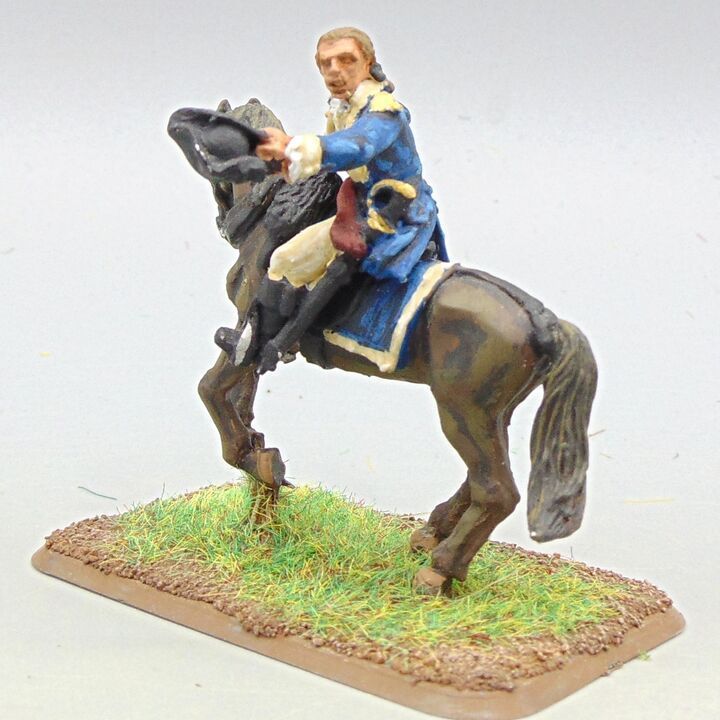 Grade D - Perry Miniatures - AWI - Mounted US Infantry Colonel Grade D - Perry Miniatures - AWI - Mounted US Infantry Colonel