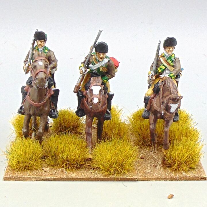 Grade D - Perry Miniatures - AWI - US Continental Dragoons Grade D - Perry Miniatures - AWI - US Continental Dragoons