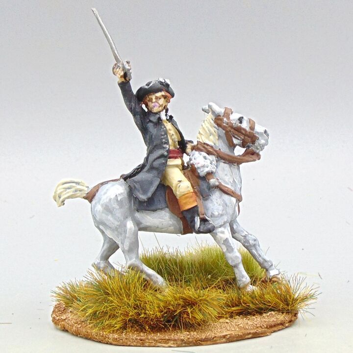 Grade D - Perry Miniatures - AWI - Mounted US Militia Colonel Grade D - Perry Miniatures - AWI - Mounted US Militia Colonel