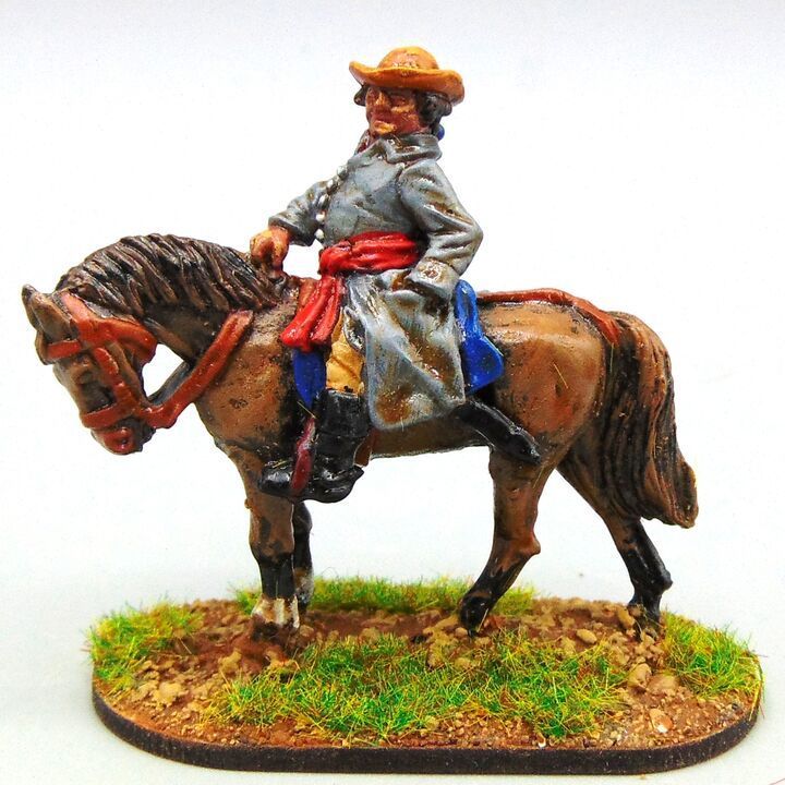 Grade C - Perry Miniatures - AWI - Mounted US Militia Officer