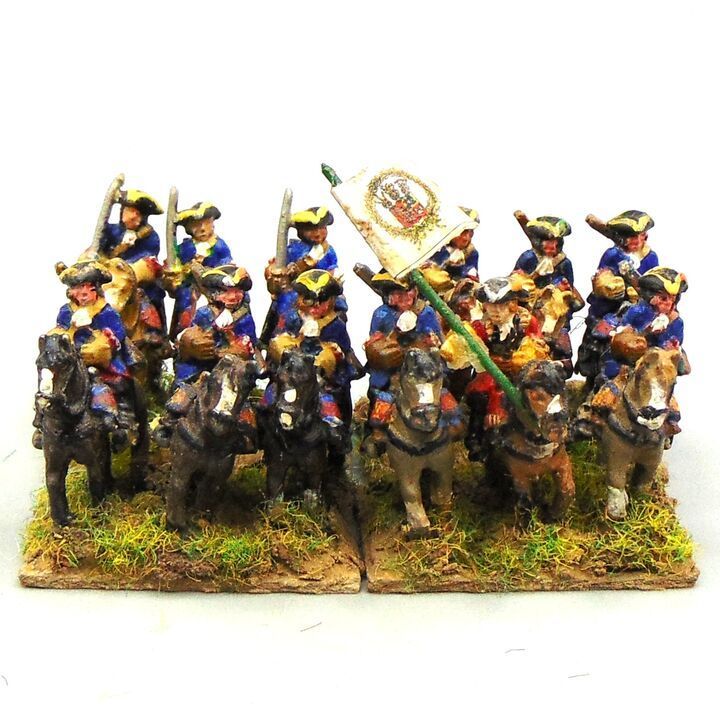 Grade E, Dixon Miniatures - WSS - British or Allied Dragoon Unit
