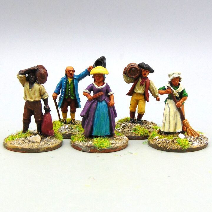 Grade C - Perry Miniatures - AWI - US Civilians