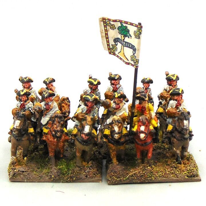 Grade E, Dixon Miniatures - WSS - British or Allied Dragoon Unit