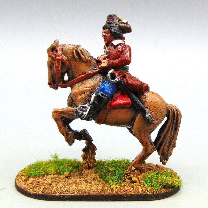 Grade C - Perry Miniatures - AWI - Mounted US Militia Officer