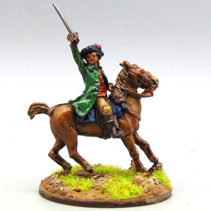 Grade C - Perry Miniatures - AWI - Mounted US Militia Officer