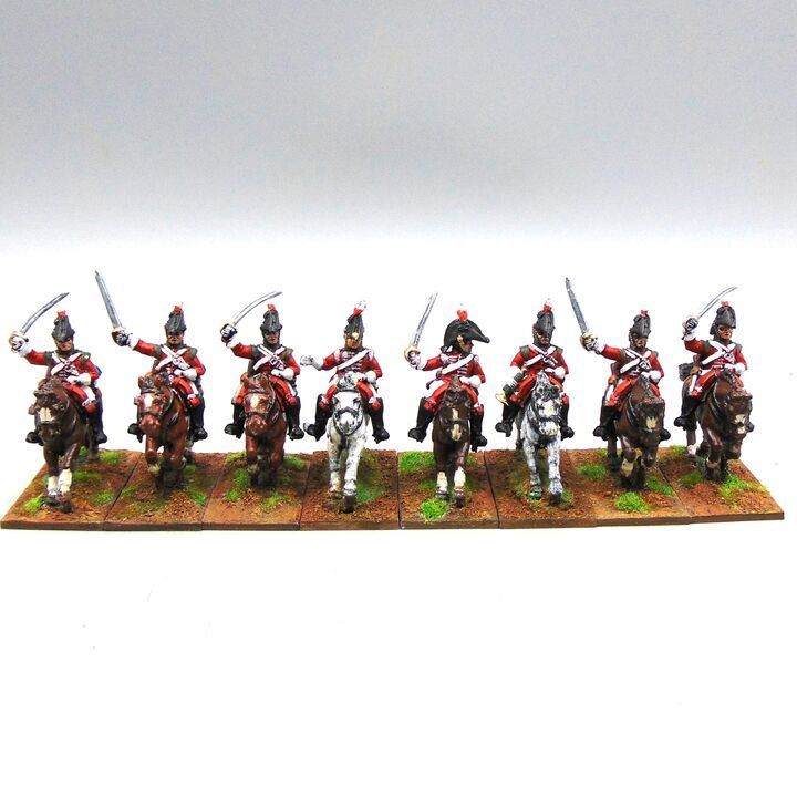 Grade D, Front Rank Miniatures: Napoleonic, Early British Dragoon Unit