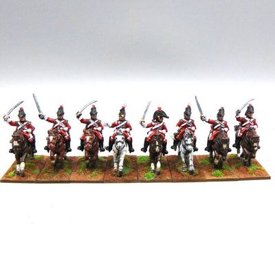 Grade D, Front Rank Miniatures: Napoleonic, Early British Dragoon Unit