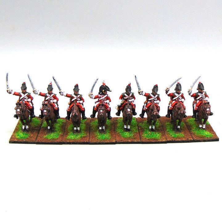 Grade D, Front Rank Miniatures: Napoleonic, Early British Dragoon Unit