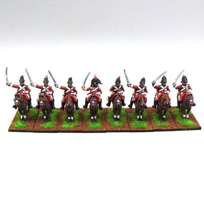 Grade D, Front Rank Miniatures: Napoleonic, Early British Dragoon Unit Grade D, Front Rank Miniatures: Napoleonic, Early British Dragoon Unit