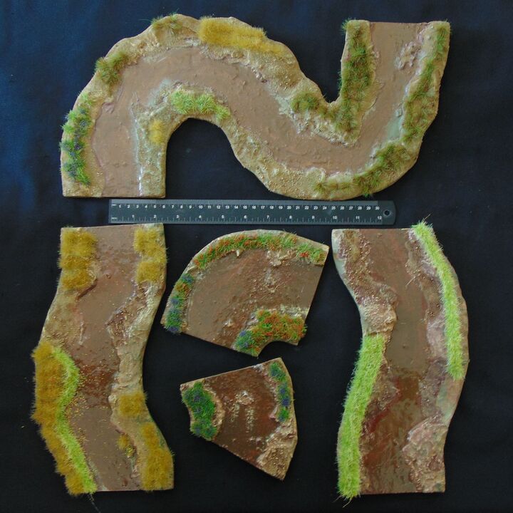 Grade E - Unidentified Manufacturer - Terrain - River Sections
