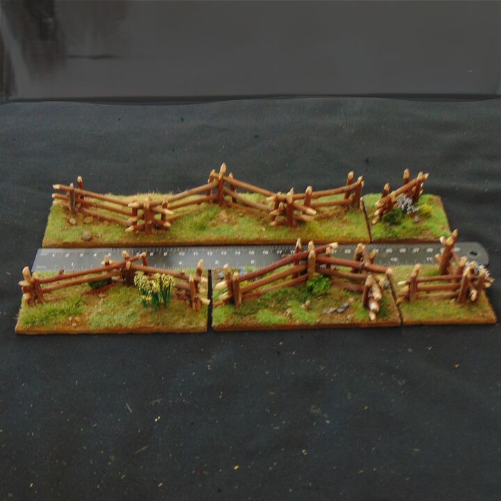 Grade A - Tunnie's Terrain - Terrain - Log Fencing (Out of Production)