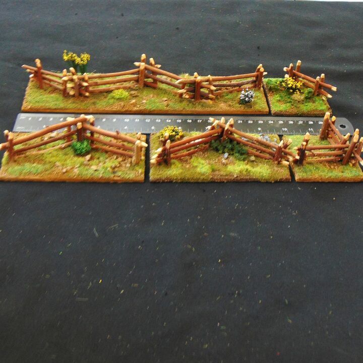 Grade A - Tunnie's Terrain - Terrain - Log Fencing (Out of Production)
