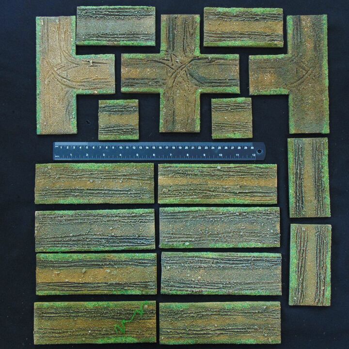 Grade A - Tunnie's Terrain - Terrain - Roads/Trackways (Out of Production)
