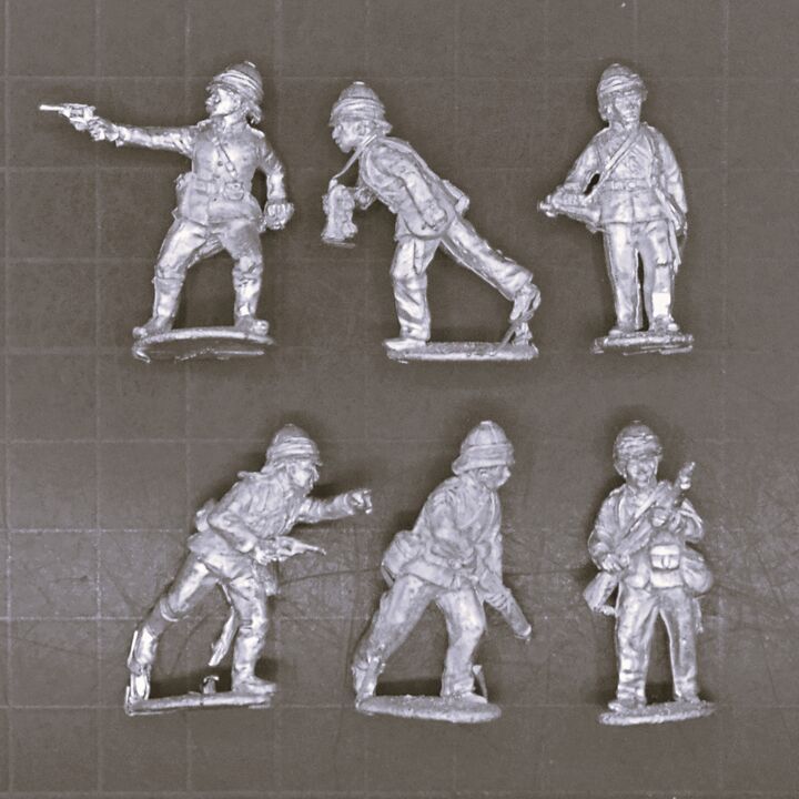 Perry Miniatures, Mahdist War: British Light Infantry Command Perry Miniatures, Mahdist War: British Light Infantry Command