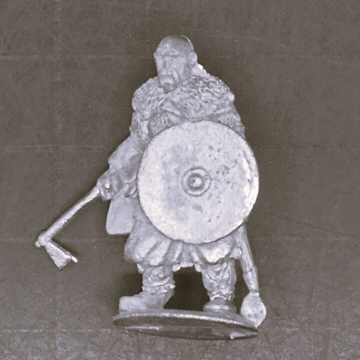 Footsore Miniatures, Dark Ages: Viking Character - Olaf the Bald Footsore Miniatures, Dark Ages: Viking Character - Olaf the Bald