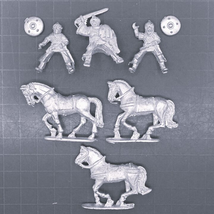 Footsore Miniatures, Armies of Islam: Moorish Andulasian Noble Cavalry