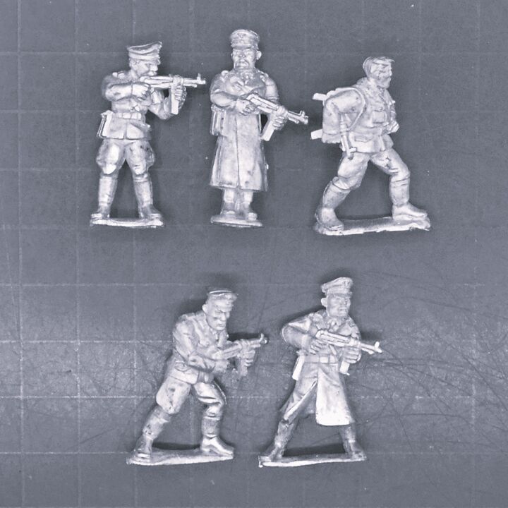 Pulp Figures, WW2: Arresting German Gestapo Troopers