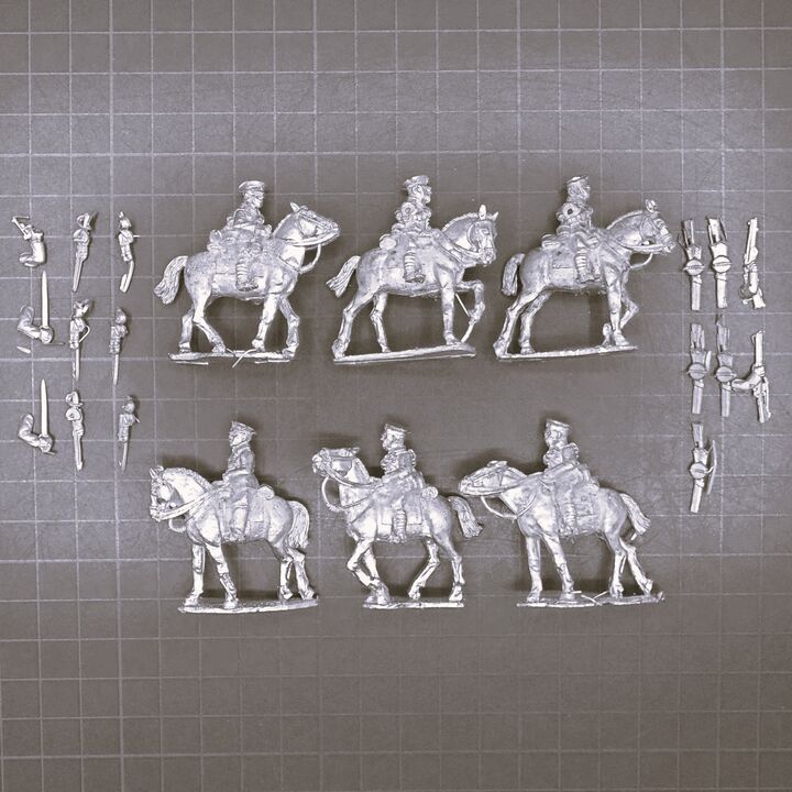 Great War Miniatures, WW1: Early War British Cavalry Unit Great War Miniatures, WW1: Early War British Cavalry Unit