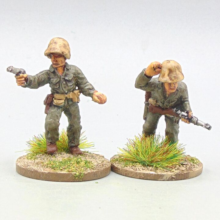 Grade D - The Assault Group - WW2 Burma & Pacific - US Marine Officers