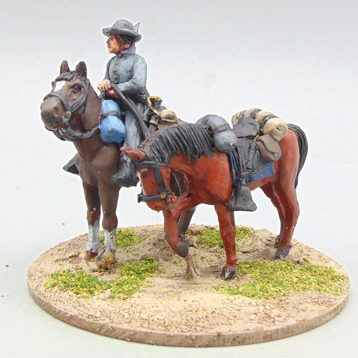 Grade C - Perry Miniatures - ACW - Confederate Horse Holder