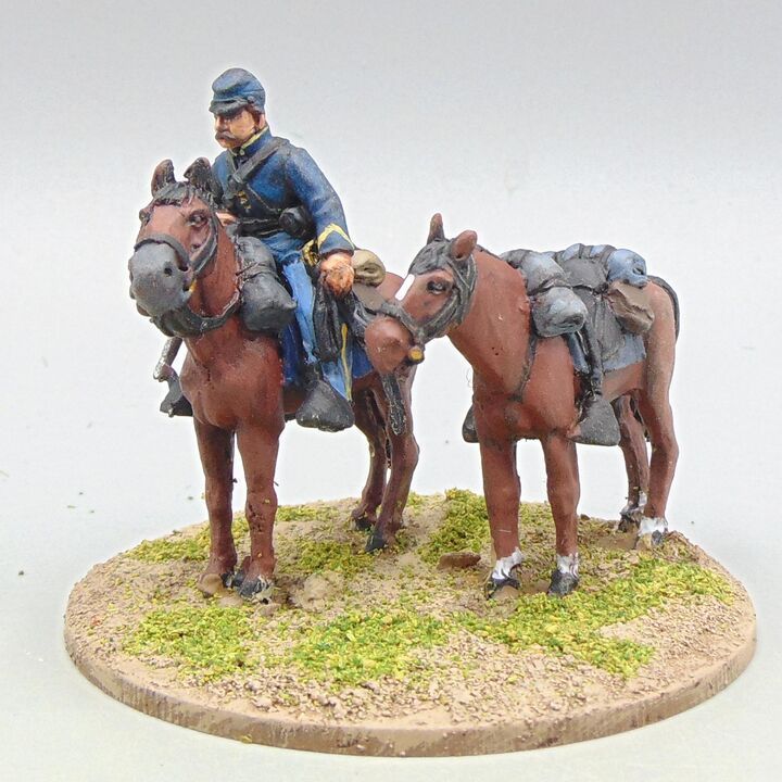 Grade C - Perry Miniatures - ACW - Union Horse Holder Grade C - Perry Miniatures - ACW - Union Horse Holder
