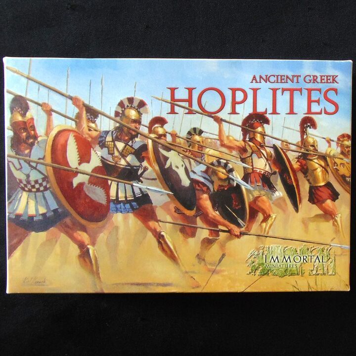 Immortal Miniatures, Ancient Greek: Hoplites (Incomplete Boxed Set) Immortal Miniatures, Ancient Greek: Hoplites (Incomplete Boxed Set)