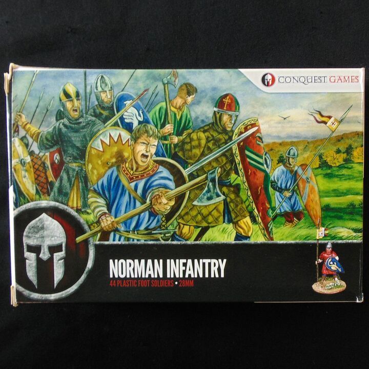 Conquest Games, Dark Ages: Norman Infantry Conquest Games, Dark Ages: Norman Infantry