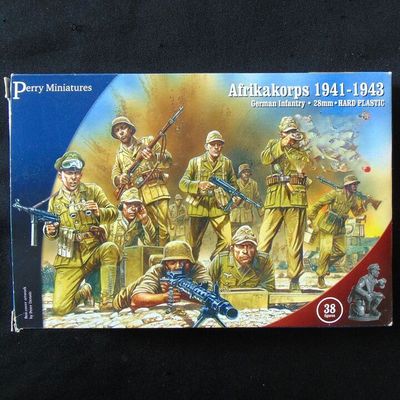 Perry Miniatures, WW2: German Afrikakorps (DAK) 1941-1943 Perry Miniatures, WW2: German Afrikakorps (DAK) 1941-1943